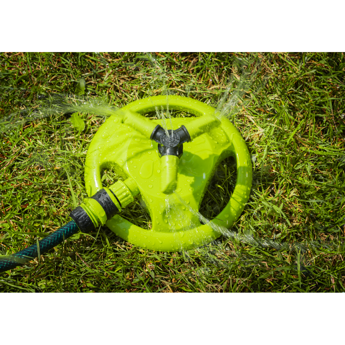 Sealey JS2023 Adjustable Rotating Garden Sprinkler 3-Arm