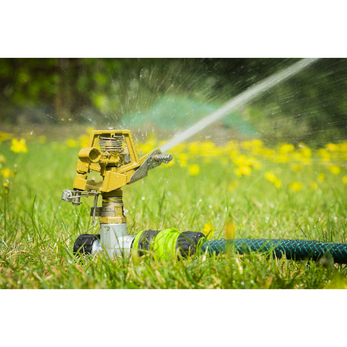Sealey JS303 Pulsating Water Sprinkler on Metal Spike