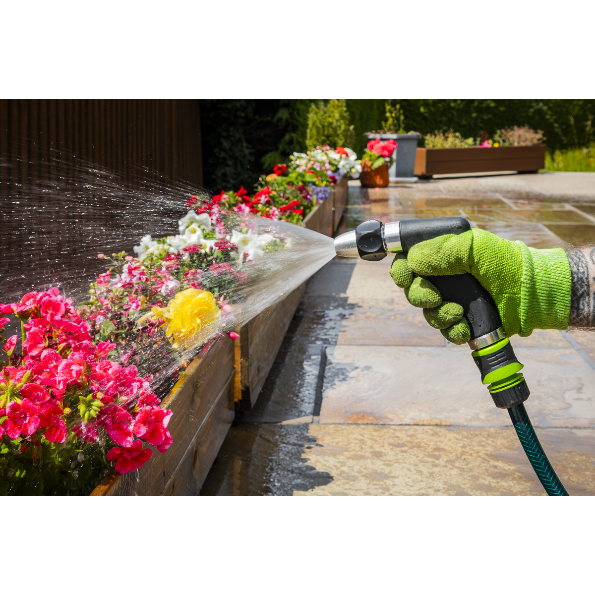 Sealey JS9563 Adjustable Spray Gun With Soft Grip Handle