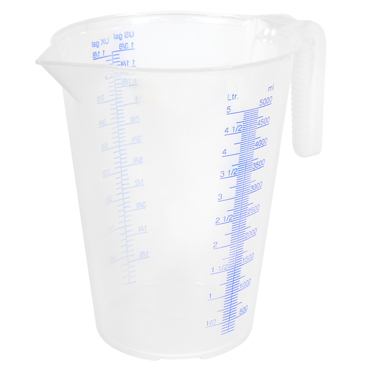 Sealey JT5000 Translucent Measuring Jug 5L
