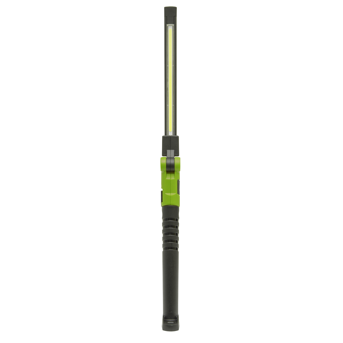 Sealey LED01G Rechargeable Slim Folding Pocket Light 2 COB & 1 SMD LED - Green