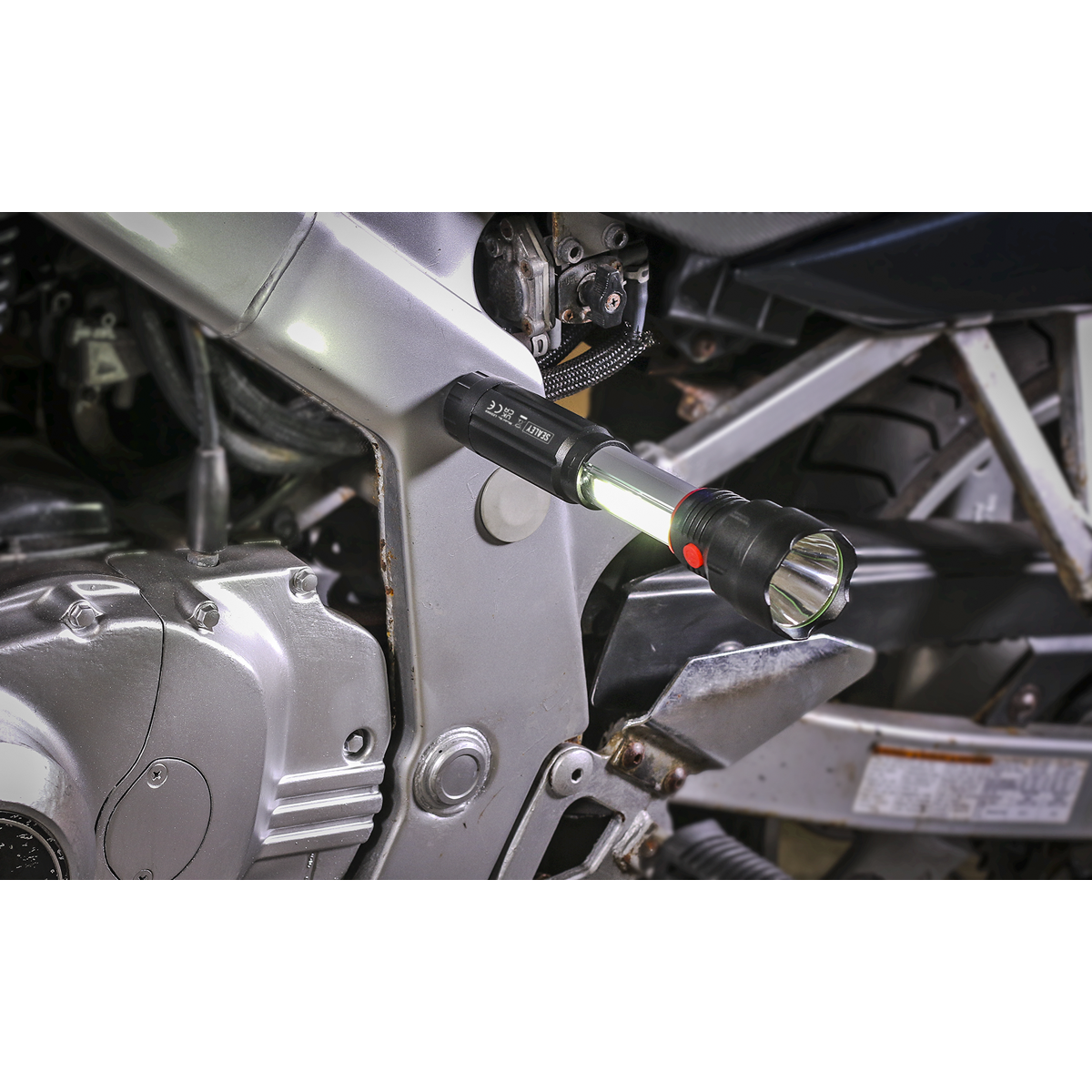 Sealey LED069 Torch/Inspection Light 3W COB & 3W LED