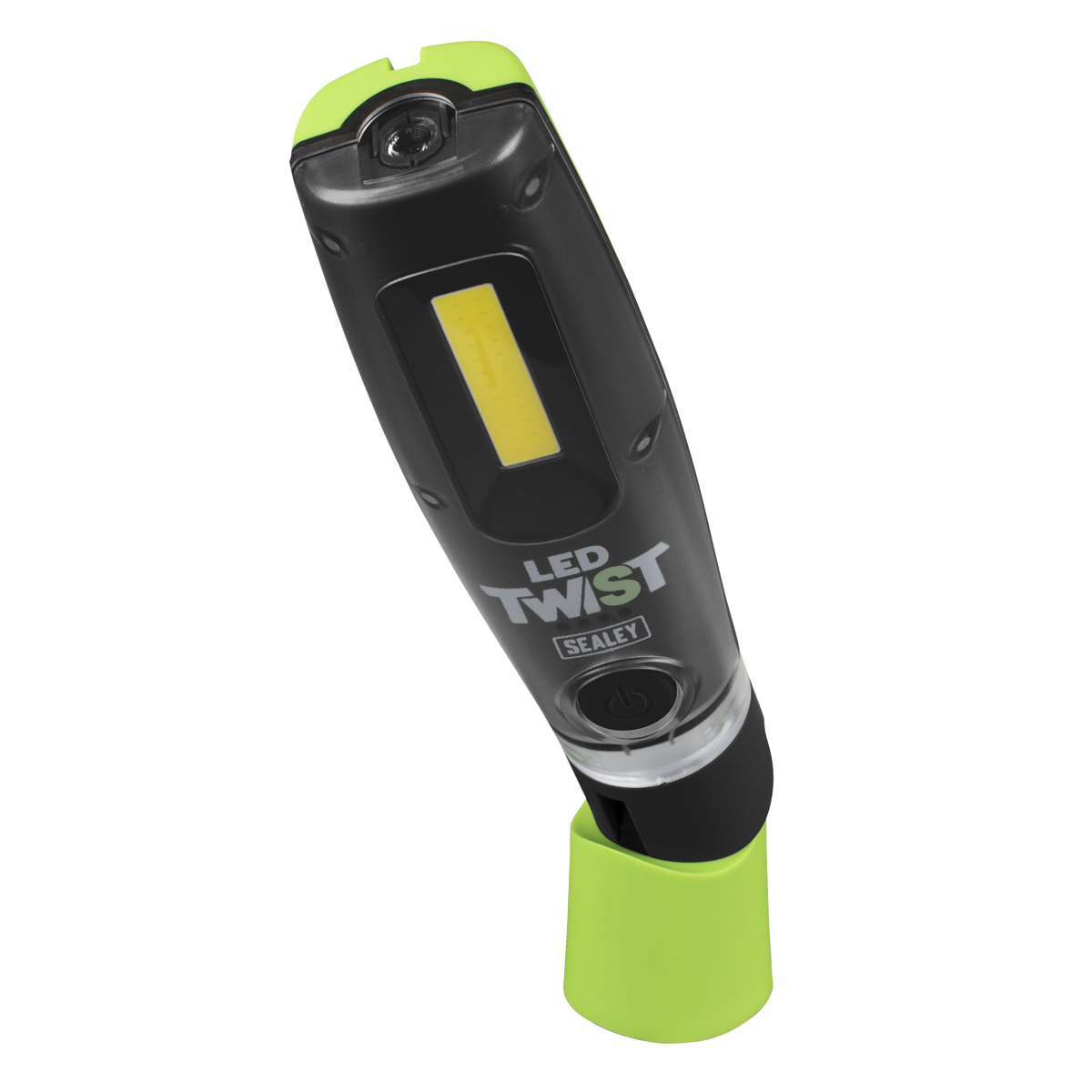 Sealey LED1001G LED Twist® Rechargeable Inspection Light 8W COB & 1W SMD