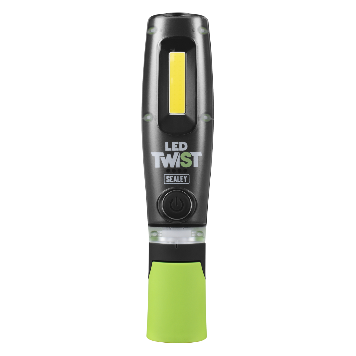 Sealey LED1001G LED Twist® Rechargeable Inspection Light 8W COB & 1W SMD
