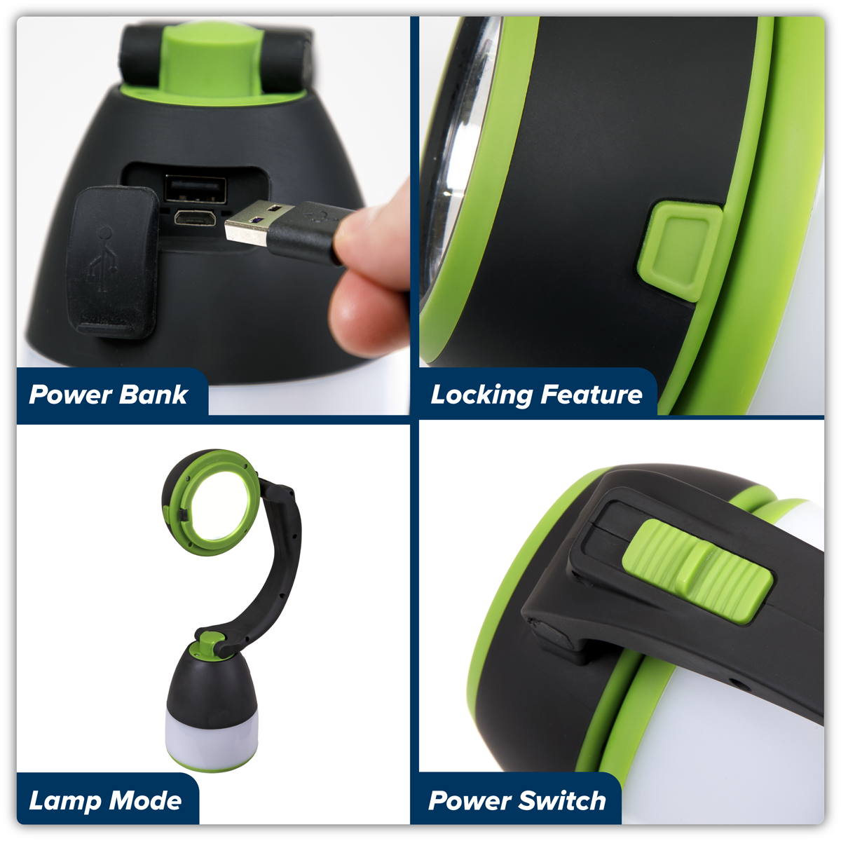 Sealey LED140 Rechargeable 3-in-1 Spotlight 3W SMD LED