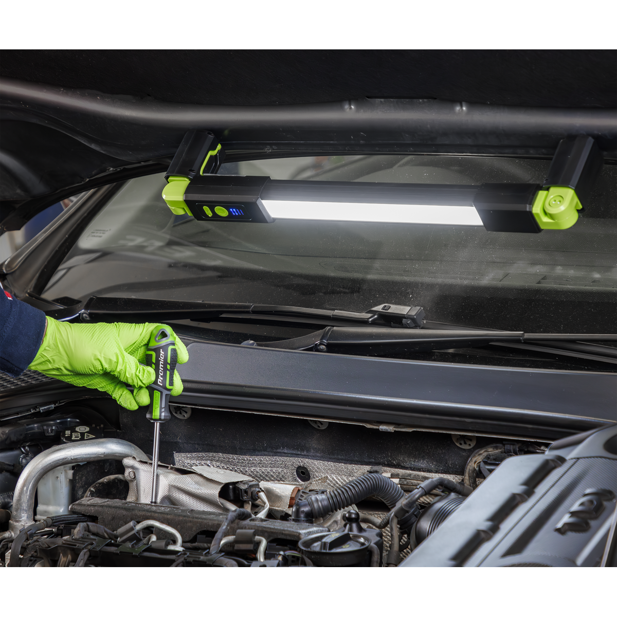 Sealey LED141 Under-Bonnet Rechargeable Light 9W SMD LED