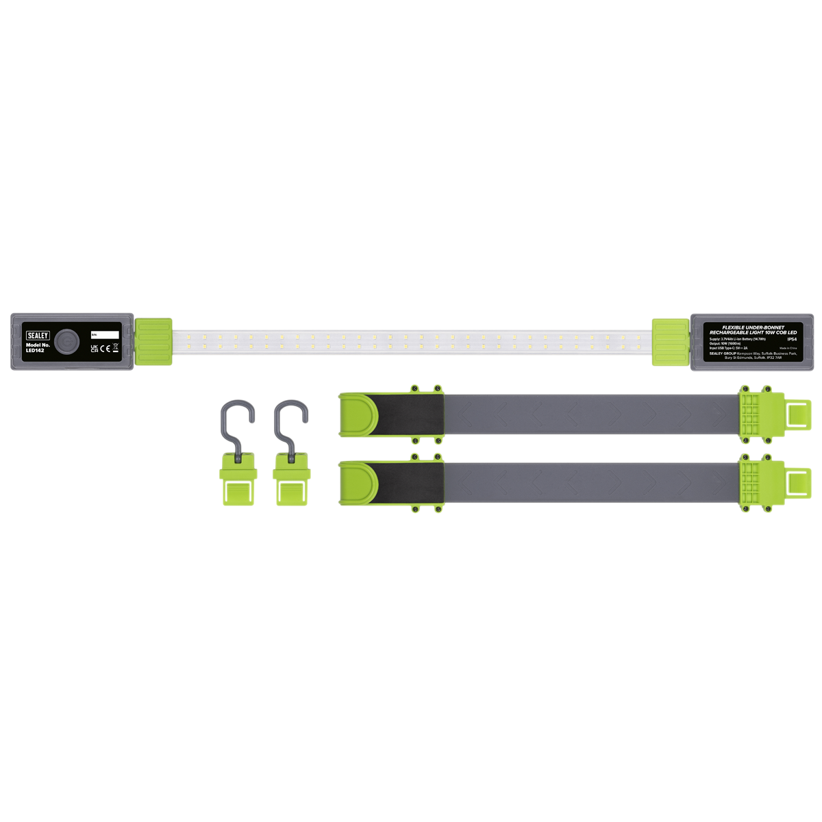 Sealey LED142 Rechargeable Flexible Under-Bonnet Light 10W COB LED