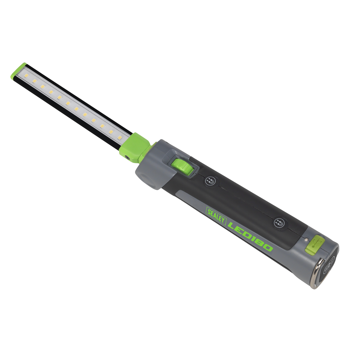 Sealey LED180 Rechargeable Slim Folding Inspection Light 4W & 1W SMD LED
