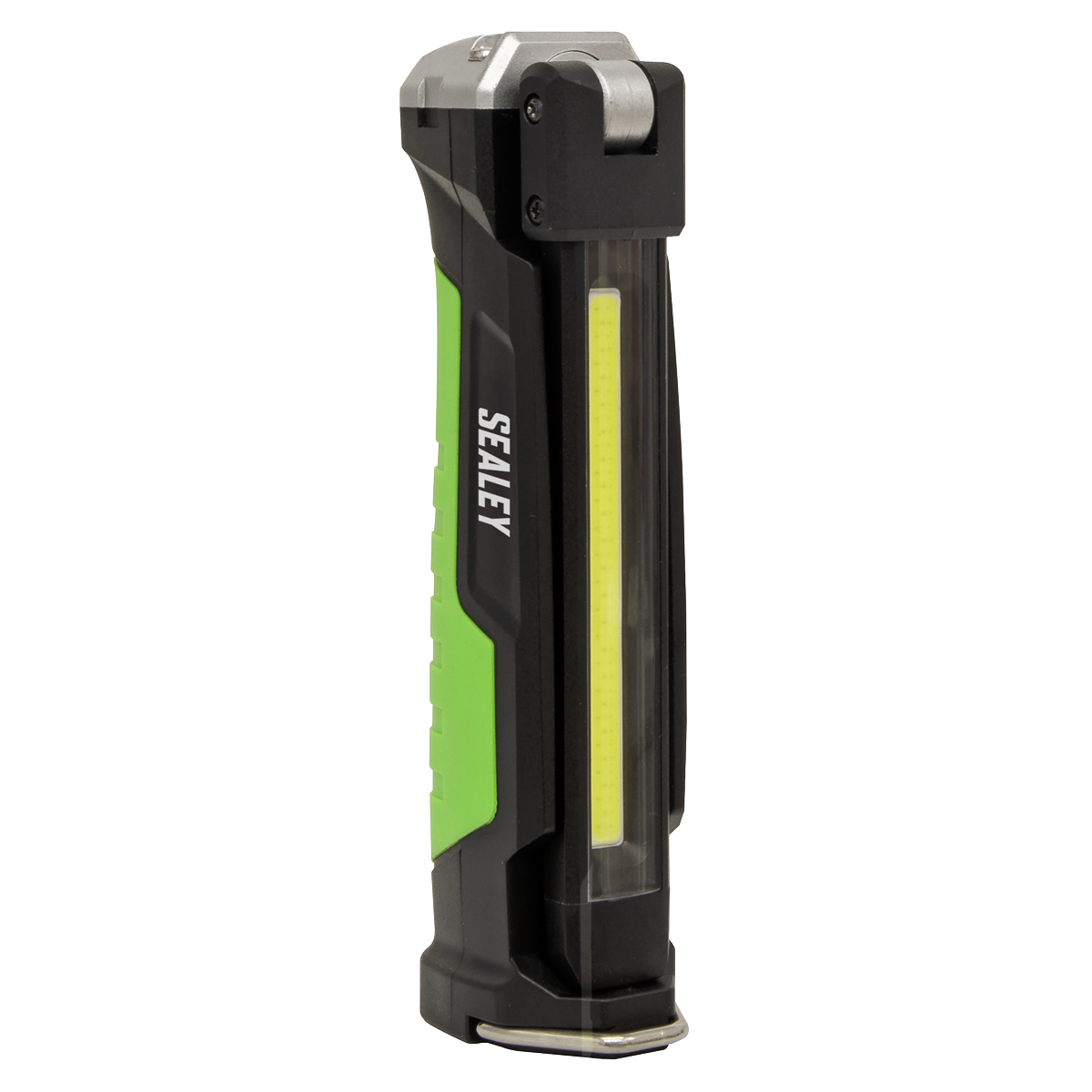 Sealey LED186 Rechargeable Slim Folding Inspection Light 6W COB LED & 1W SMD LED Lithium-ion