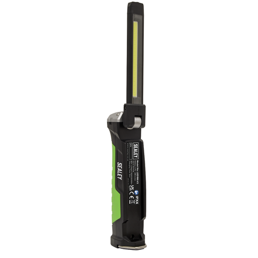 Sealey LED186 Rechargeable Slim Folding Inspection Light 6W COB LED & 1W SMD LED Lithium-ion