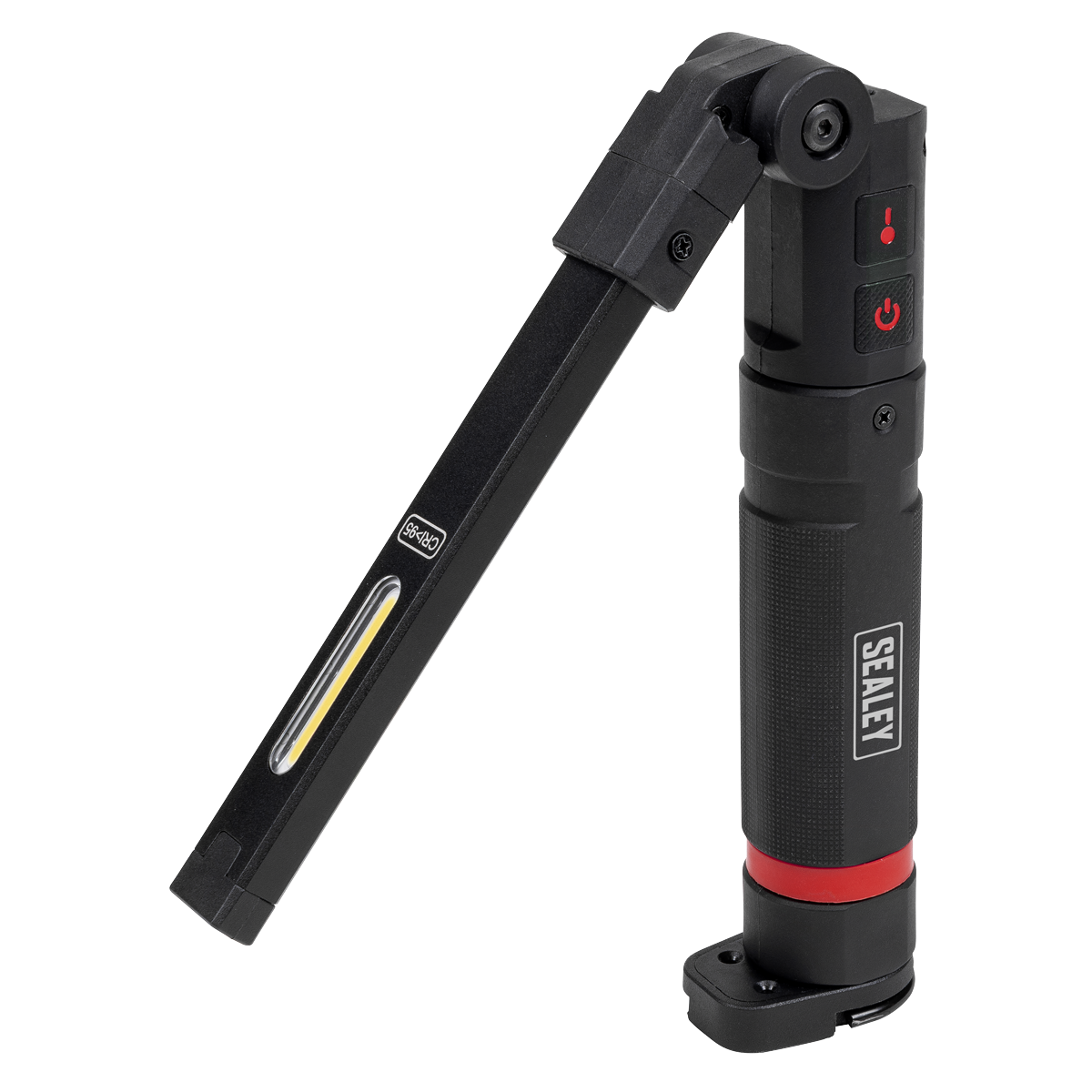 Sealey LED188 Rechargeable Slim Folding Inspection Light 10W COB LED & SMD LED with Laser Pointer