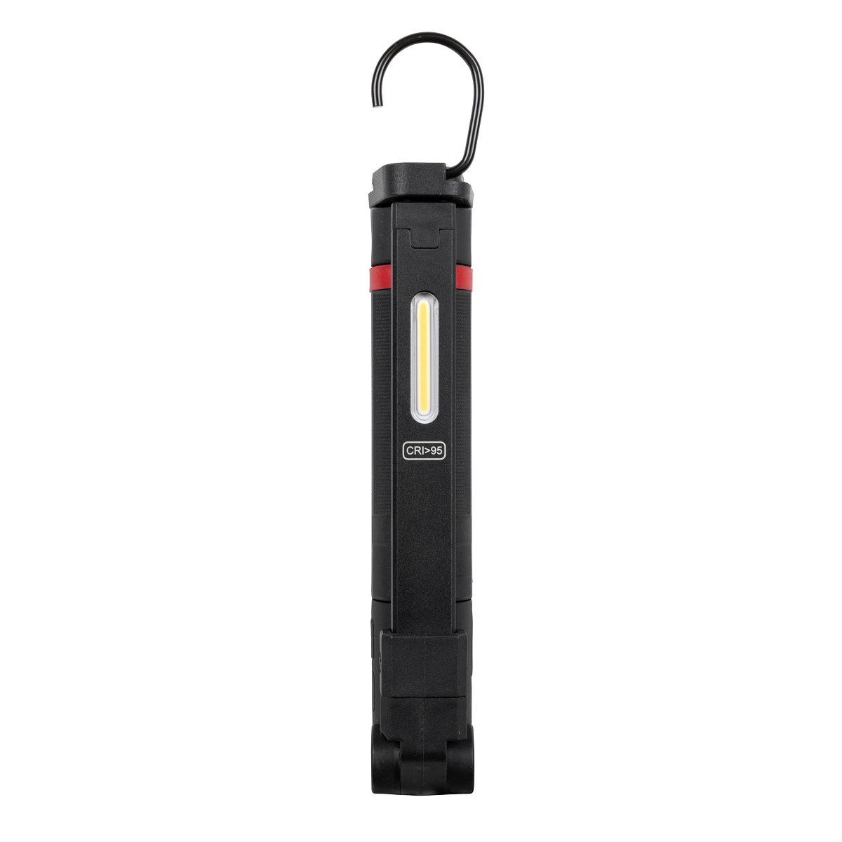 Sealey LED188 Rechargeable Slim Folding Inspection Light 10W COB LED & SMD LED with Laser Pointer