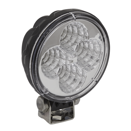 Sealey LED1R Mini Round Worklight with Adjustable Bracket 12W SMD LED