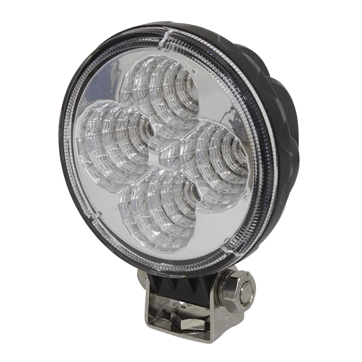 Sealey LED1R Mini Round Worklight with Adjustable Bracket 12W SMD LED