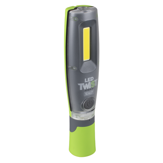 Sealey LED2001G LED Twist® Rechargeable Inspection Light Green