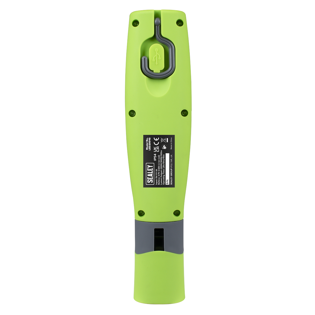 Sealey LED2001G LED Twist® Rechargeable Inspection Light Green