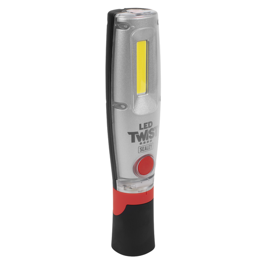 Sealey LED2001 LED Twist® Rechargeable Inspection Light 16W COB & 1W SMD