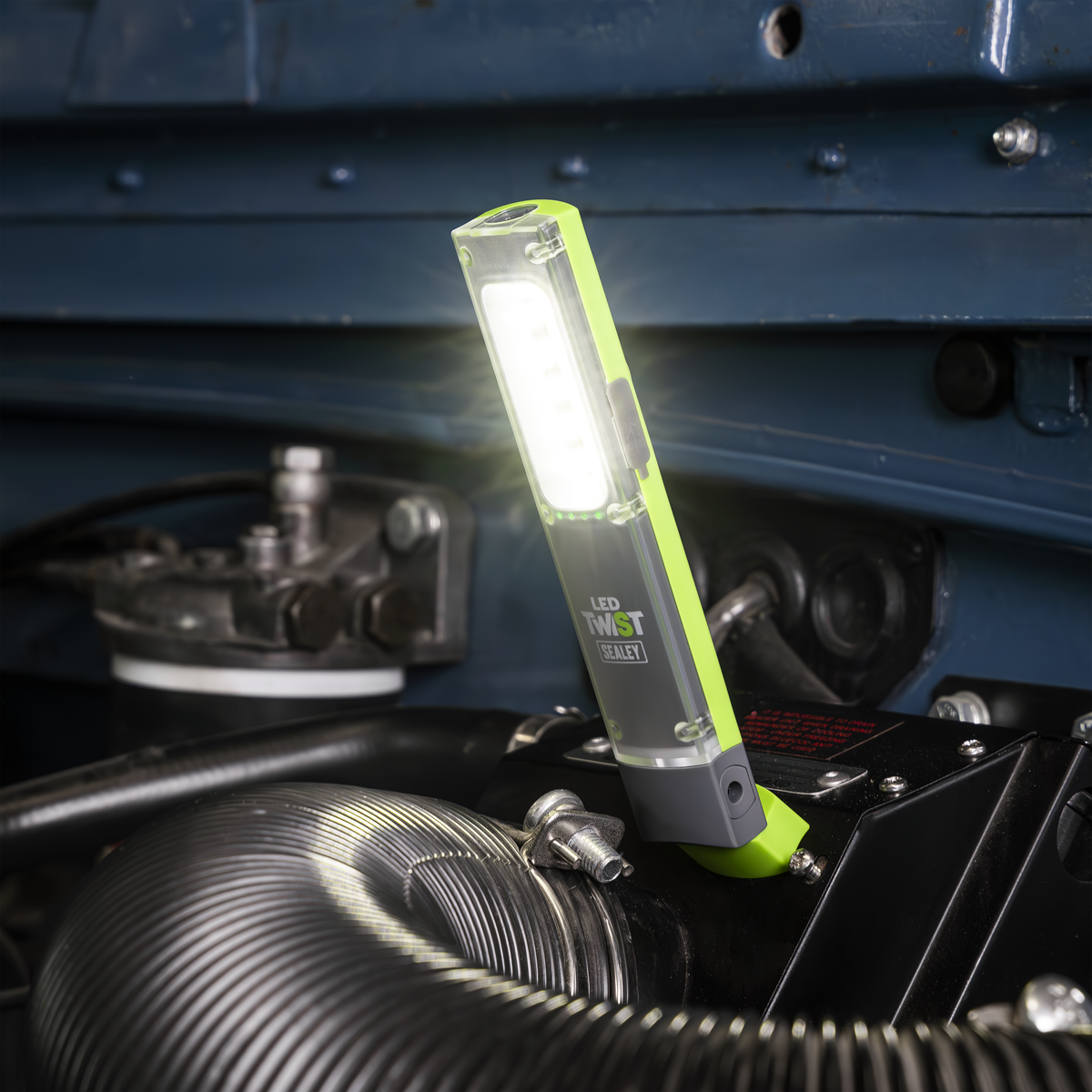 Sealey LED201G LED Twist® Rechargeable Inspection Light 1W & 1W SMD