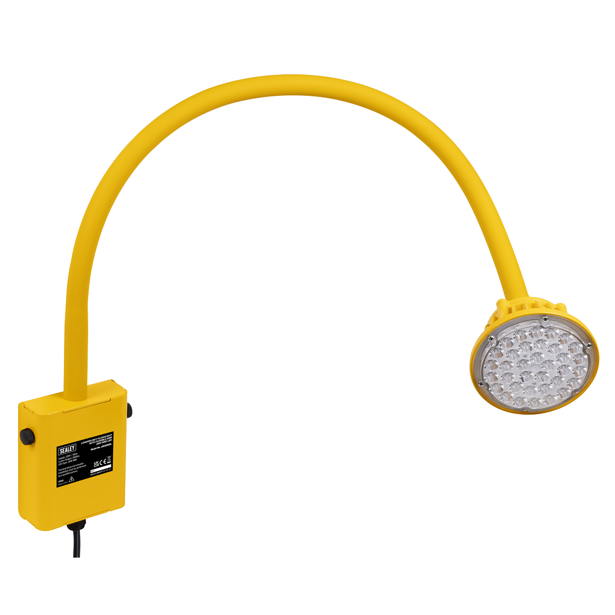 Sealey LED20WDL Loading Bay Floodlight with Flexible Arm 20W SMD LED