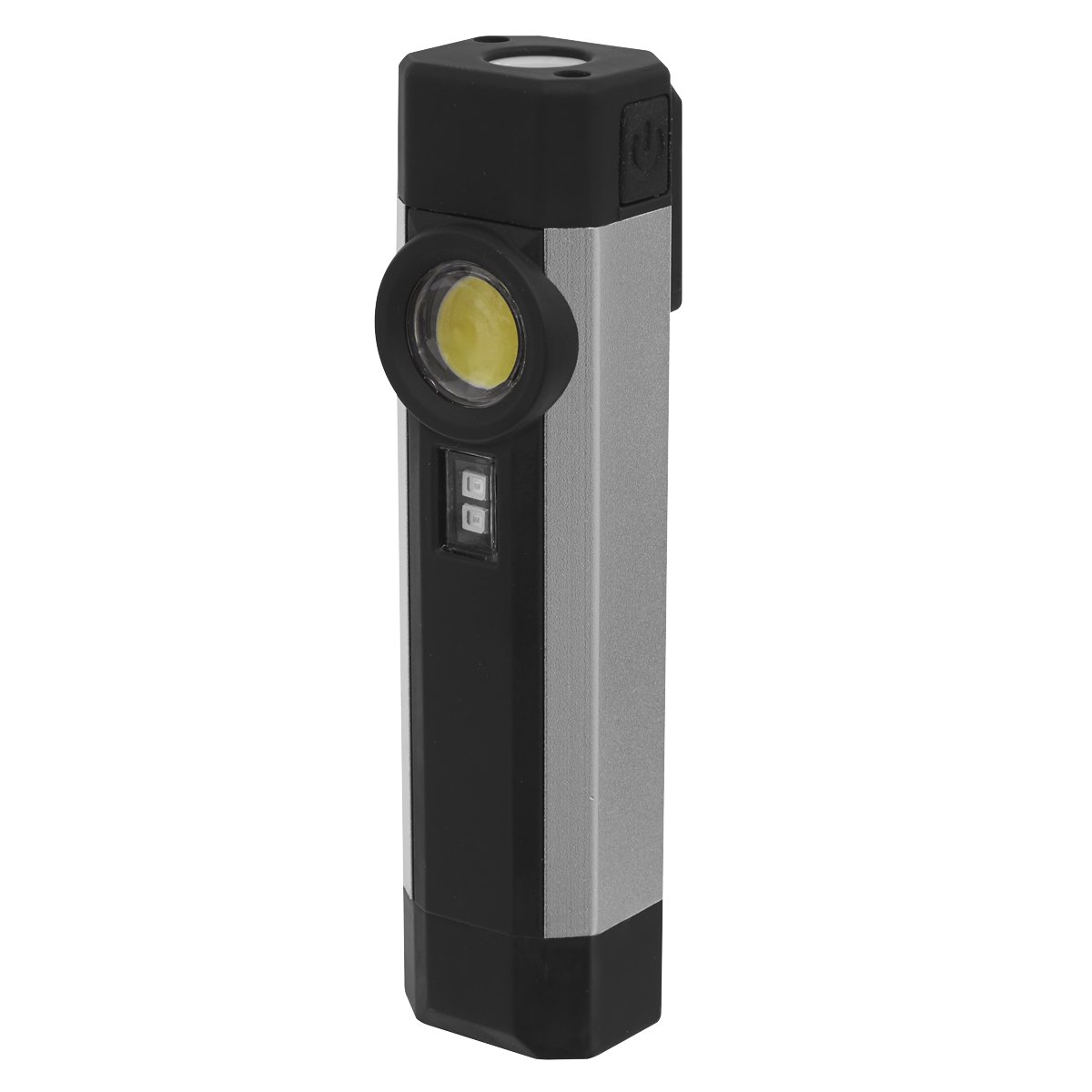 Sealey LED220UV Rechargeable Aluminium Pocket Light with UV 3W COB & 1W SMD LED