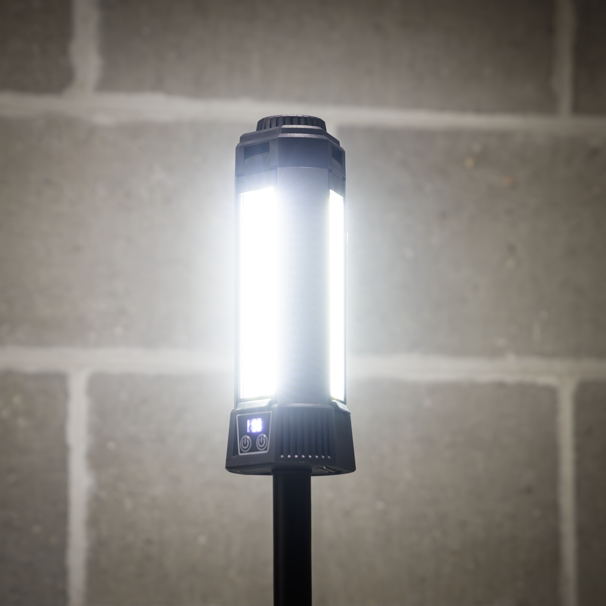 Sealey LED240 Rechargeable Flexible Floodlight with Tripod 24W COB LED & 5W SMD LED