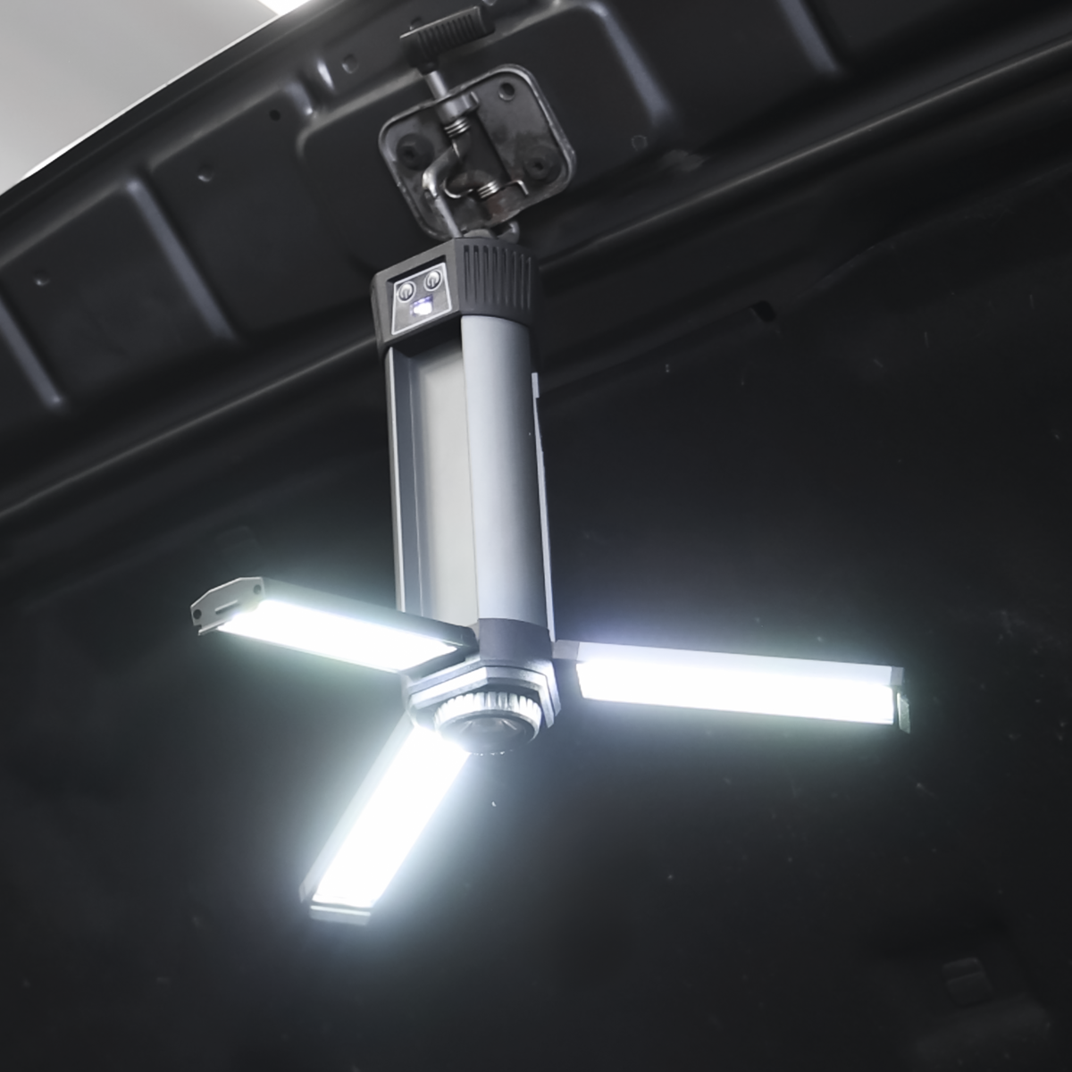 Sealey LED240 Rechargeable Flexible Floodlight with Tripod 24W COB LED & 5W SMD LED