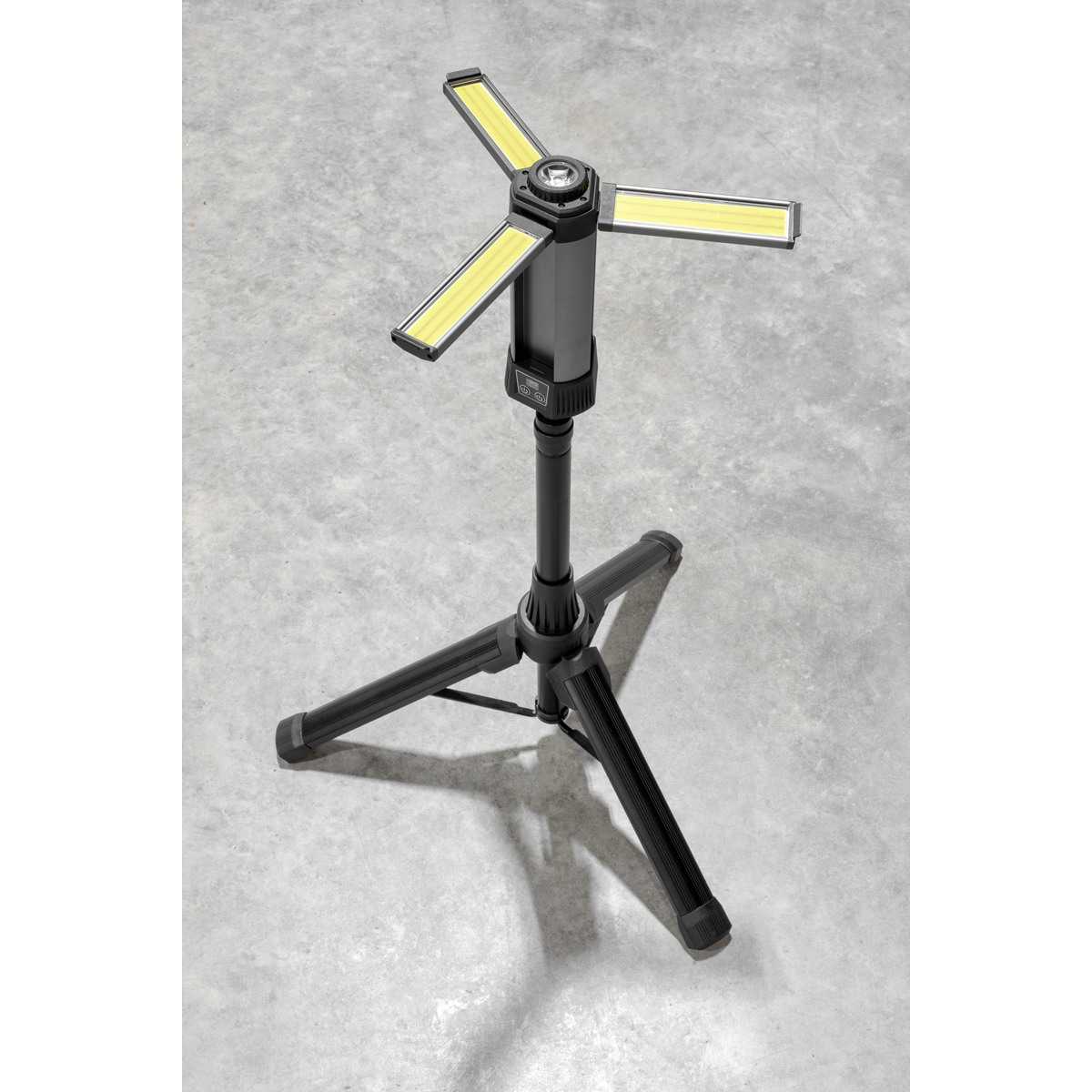 Sealey LED240 Rechargeable Flexible Floodlight with Tripod 24W COB LED & 5W SMD LED