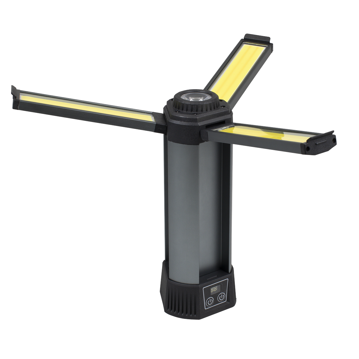 Sealey LED240 Rechargeable Flexible Floodlight with Tripod 24W COB LED & 5W SMD LED