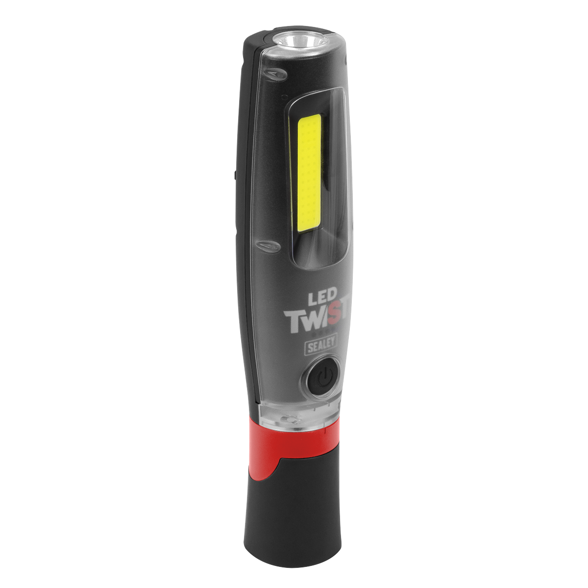 Sealey LED3001 Rechargeable LED Twist® Inspection Light 20W COB & 3W SMD, 3000lm, Magnetic Base & Power Bank