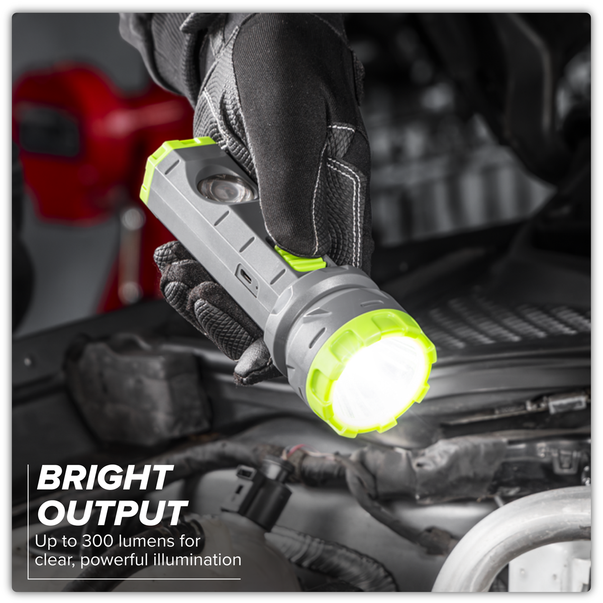 Sealey LED302 Dual Mode Hand Torch 3W & 2W COB LED