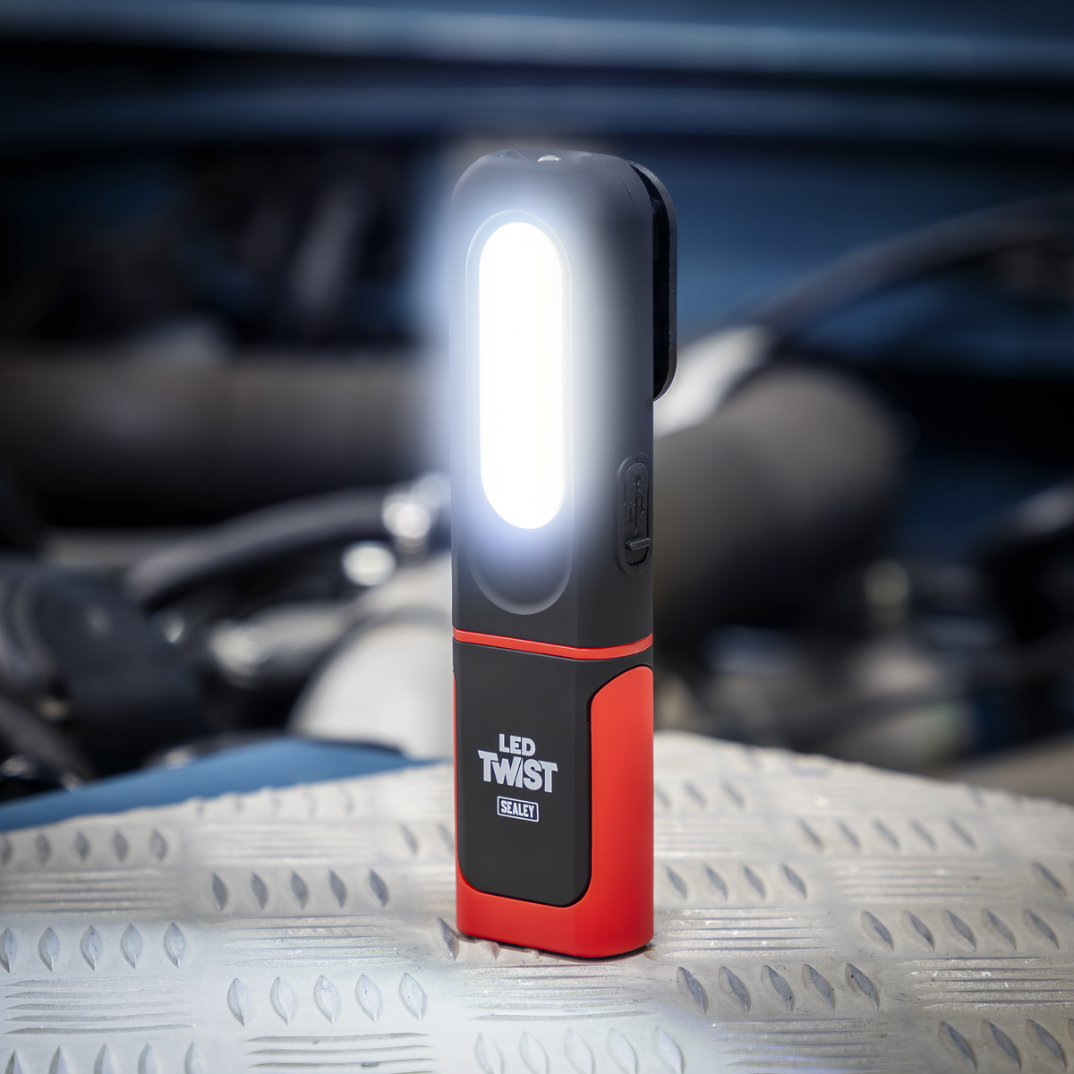 Sealey LED317 LED Twist® Rechargeable Inspection Light 3W COB & 3W SMD LED