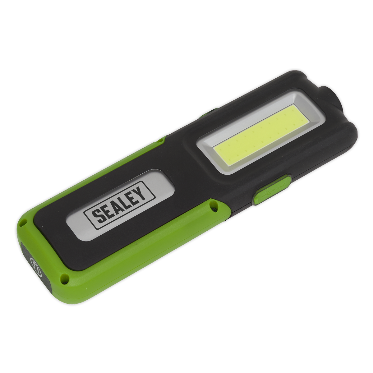 Sealey LED318G Rechargeable Inspection Light with Power Bank 5W COB & 3W SMD LED - Green