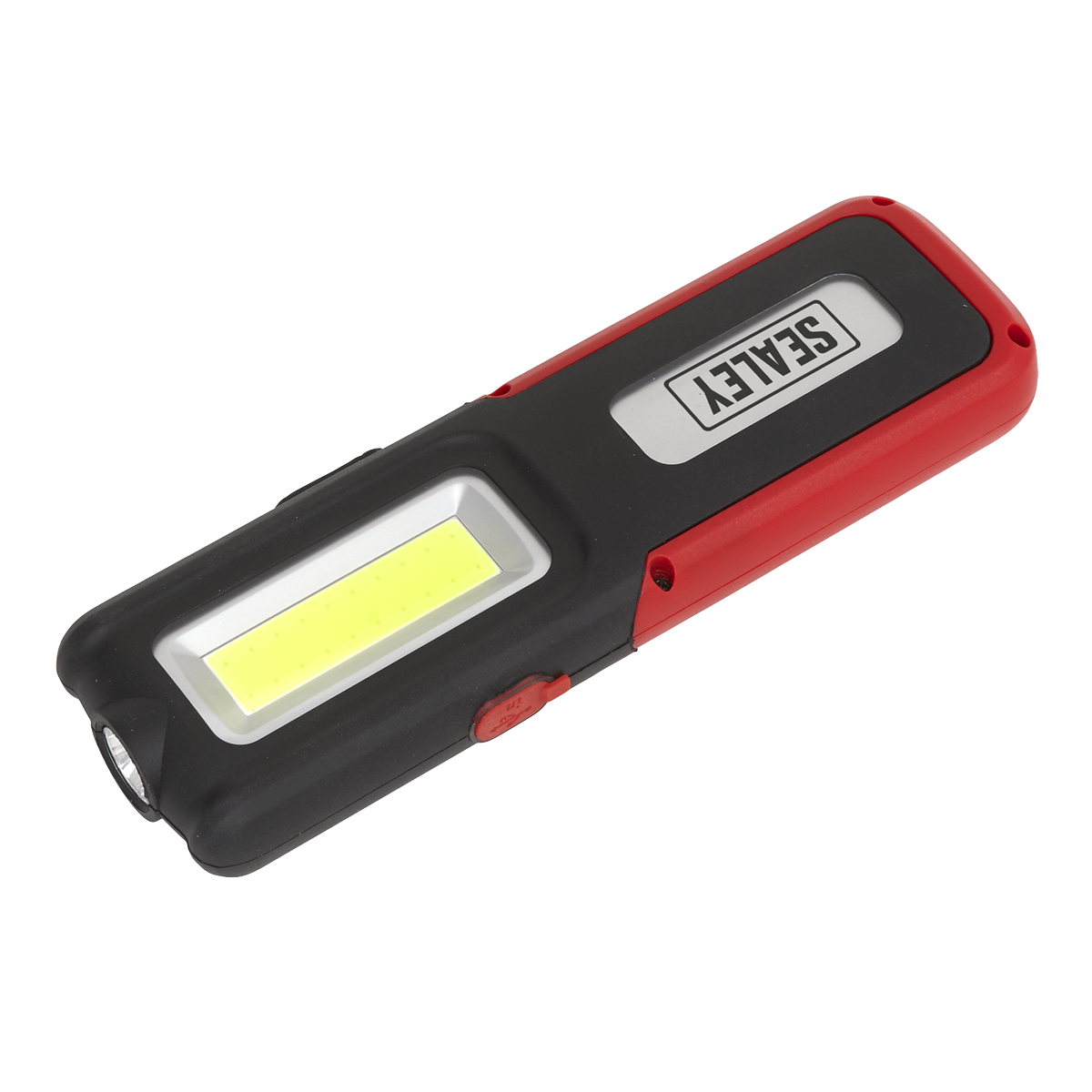 Sealey LED318R Rechargeable Inspection Light with Power Bank 5W COB & 3W SMD LED - Red