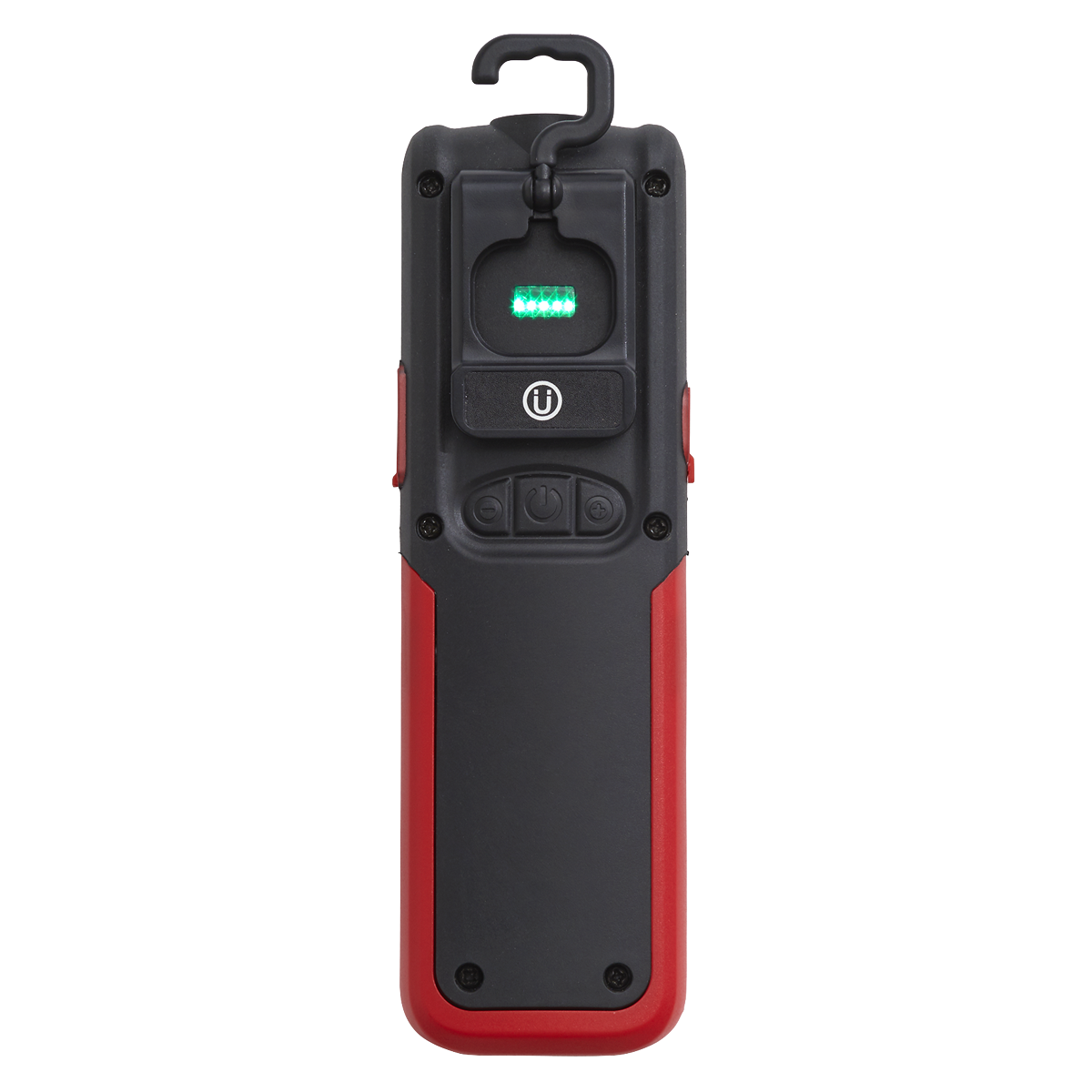Sealey LED318R Rechargeable Inspection Light with Power Bank 5W COB & 3W SMD LED - Red