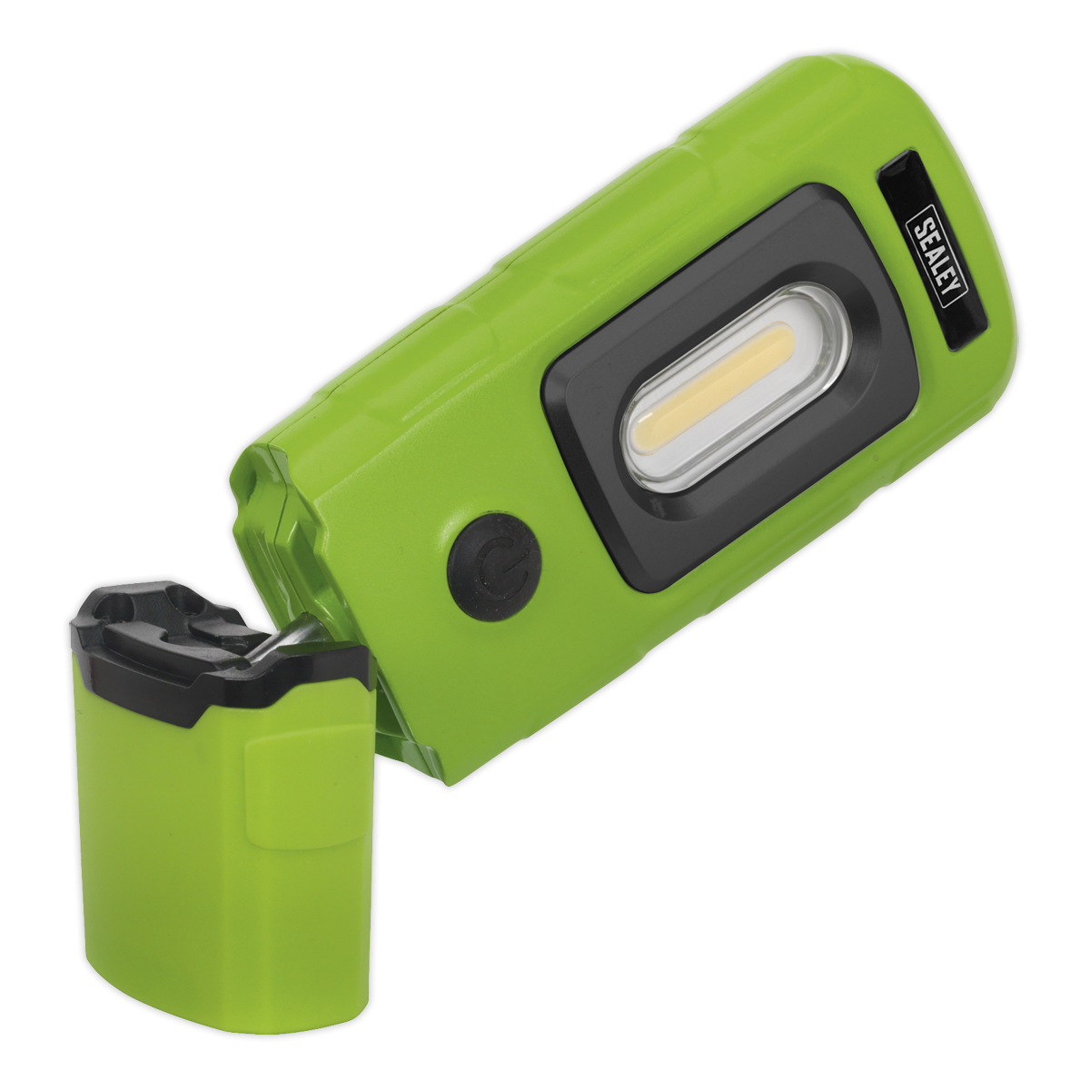 Sealey LED3601G Rechargeable 360° Inspection Light 3W COB & 1W SMD LED - Green