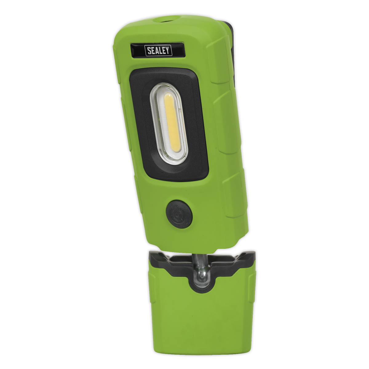 Sealey LED3601G Rechargeable 360° Inspection Light 3W COB & 1W SMD LED - Green