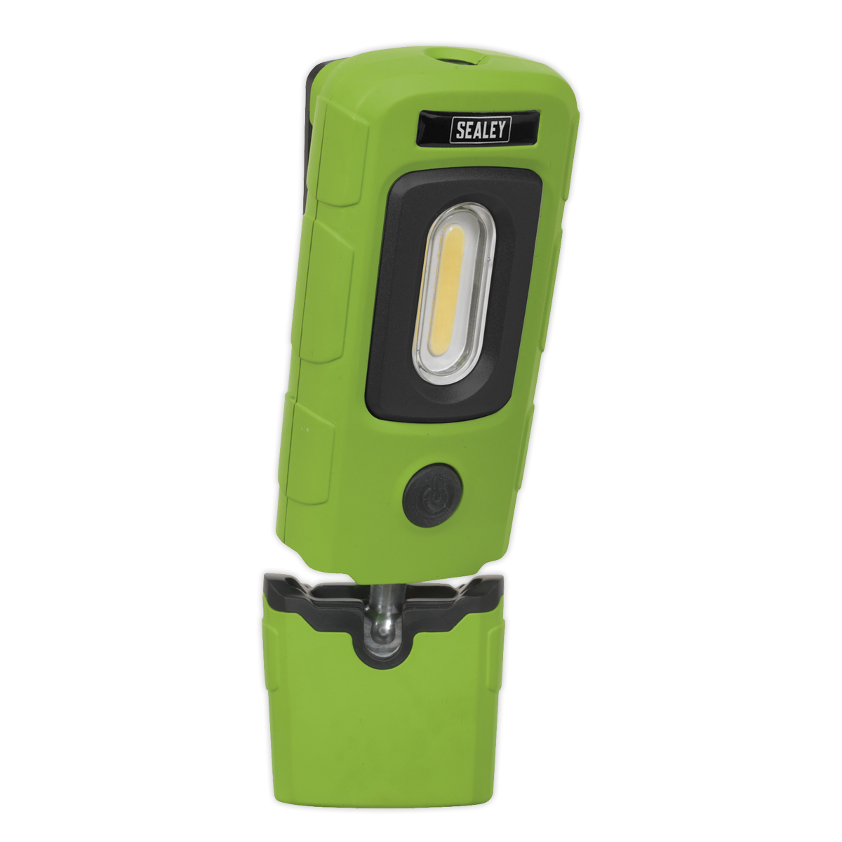 Sealey LED3601G Rechargeable 360° Inspection Light 3W COB & 1W SMD LED - Green