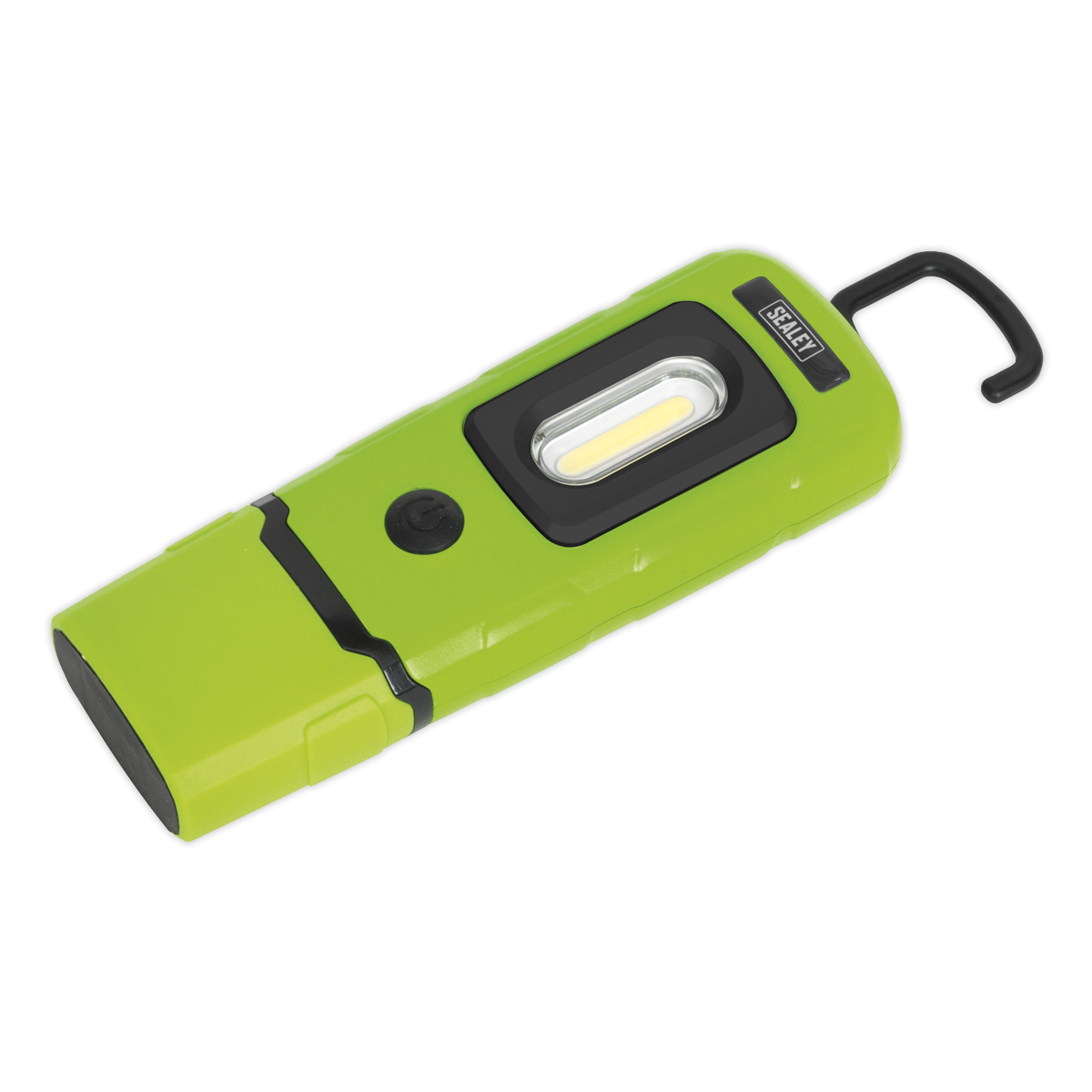 Sealey LED3601G Rechargeable 360° Inspection Light 3W COB & 1W SMD LED - Green