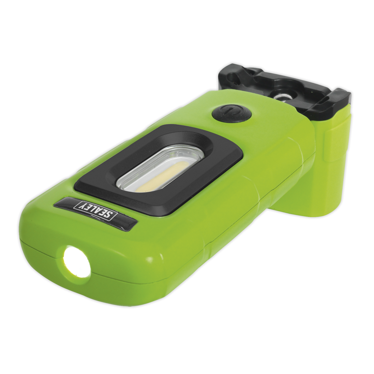 Sealey LED3601G Rechargeable 360° Inspection Light 3W COB & 1W SMD LED - Green