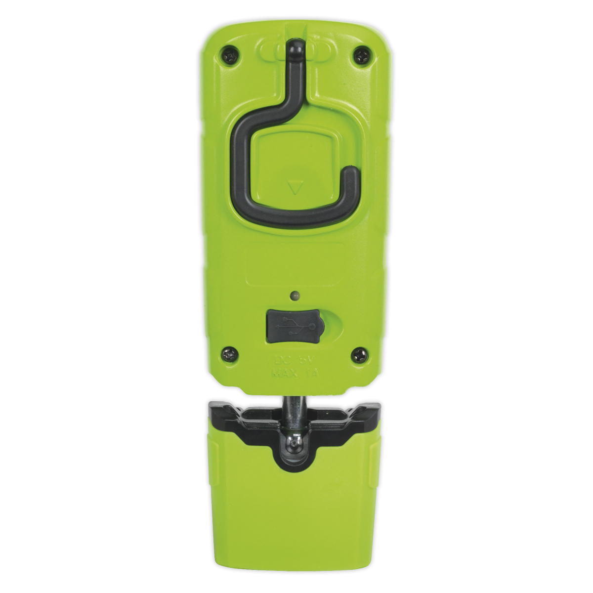 Sealey LED3601G Rechargeable 360° Inspection Light 3W COB & 1W SMD LED - Green