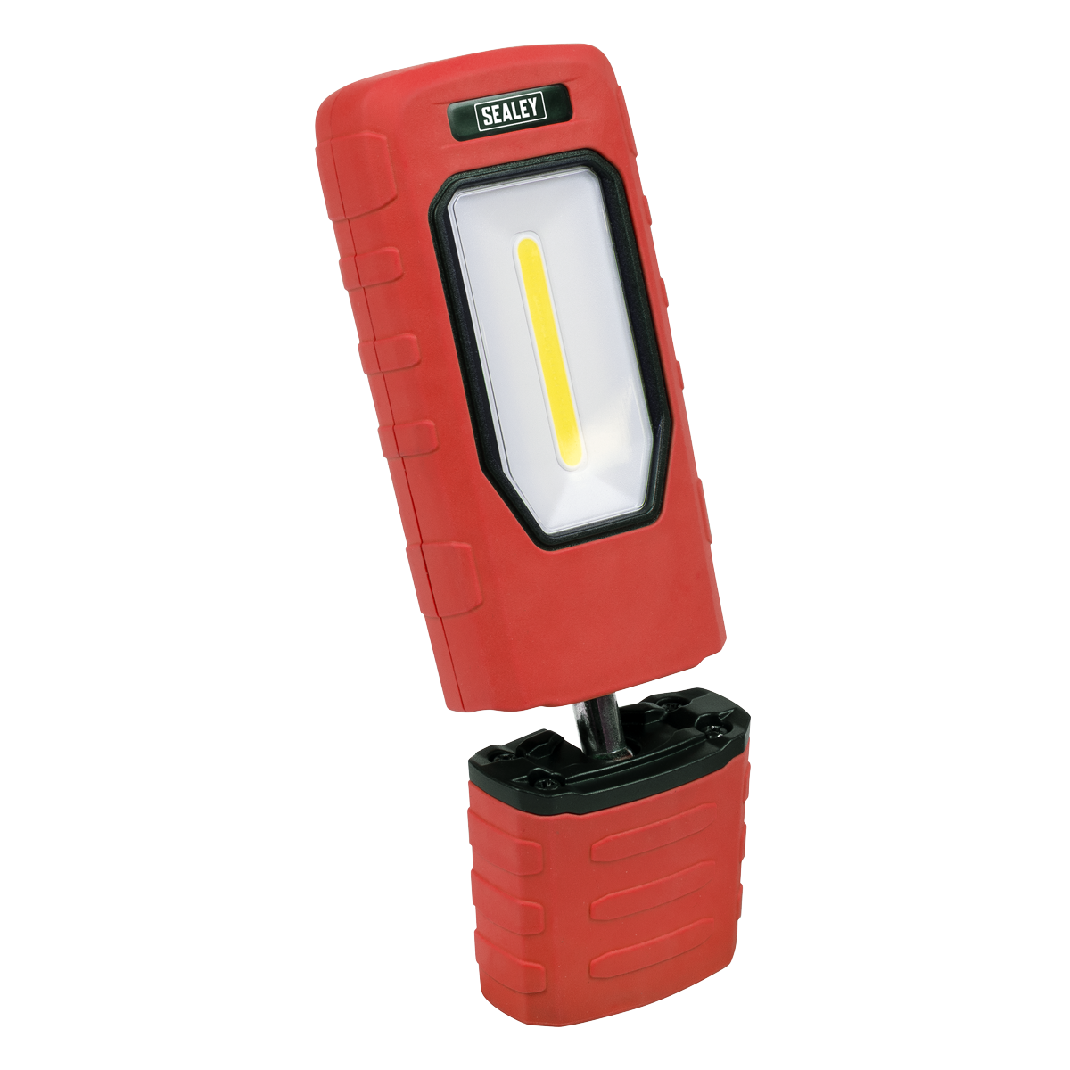 Sealey LED3601R Rechargeable 360° Inspection Light 5W COB & 1W SMD LED - Red