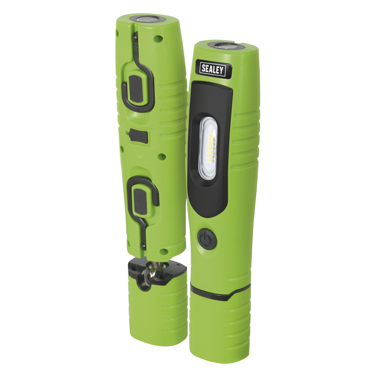 Sealey LED3602G Rechargeable 360° Inspection Light 4W & 3W SMD LED - Green