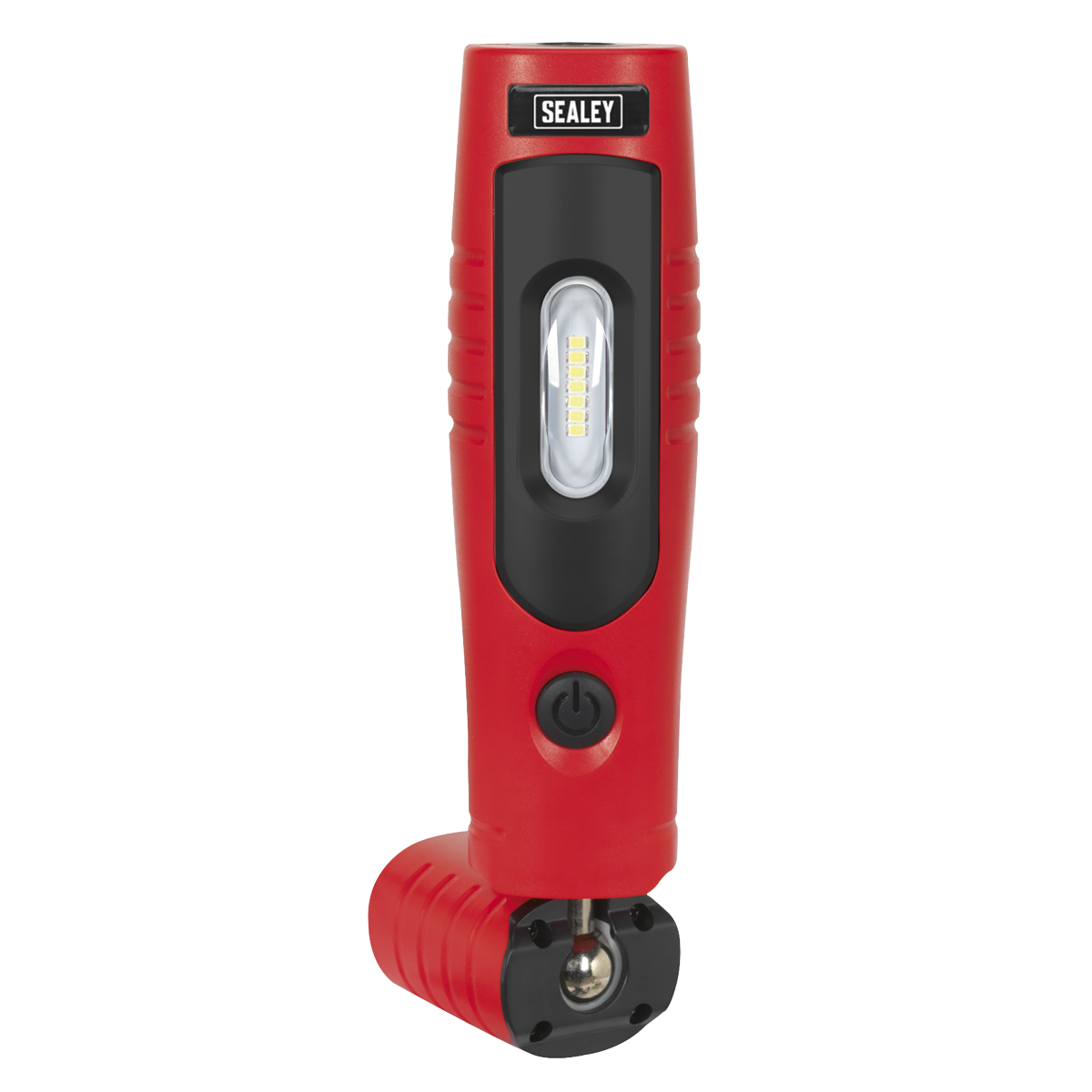 Sealey LED3602R Rechargeable 360° Inspection Light 4W & 3W SMD LED - Red
