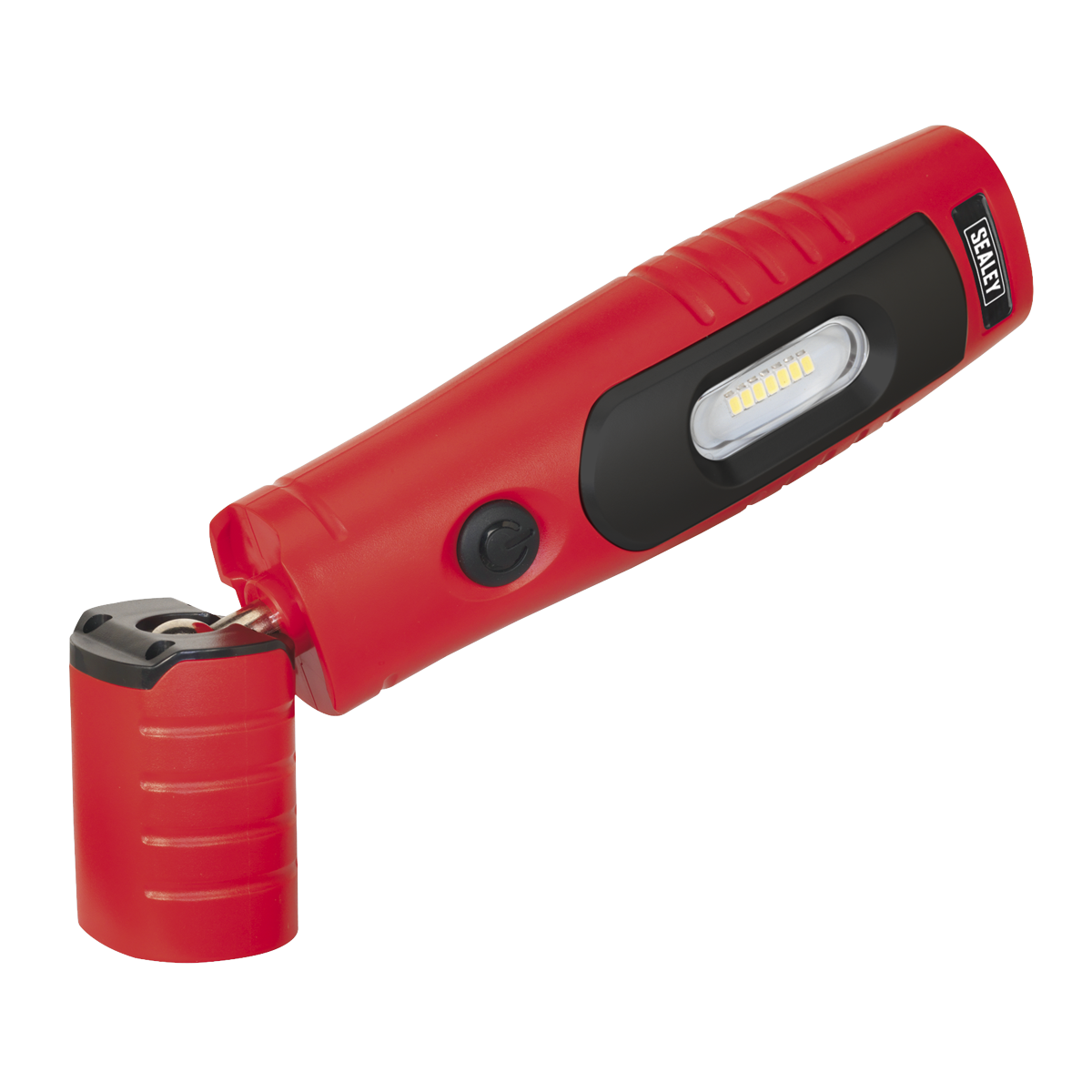 Sealey LED3602R Rechargeable 360° Inspection Light 4W & 3W SMD LED - Red