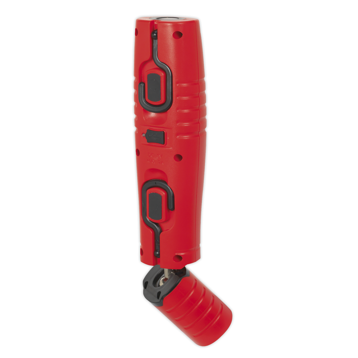 Sealey LED3602R Rechargeable 360° Inspection Light 4W & 3W SMD LED - Red