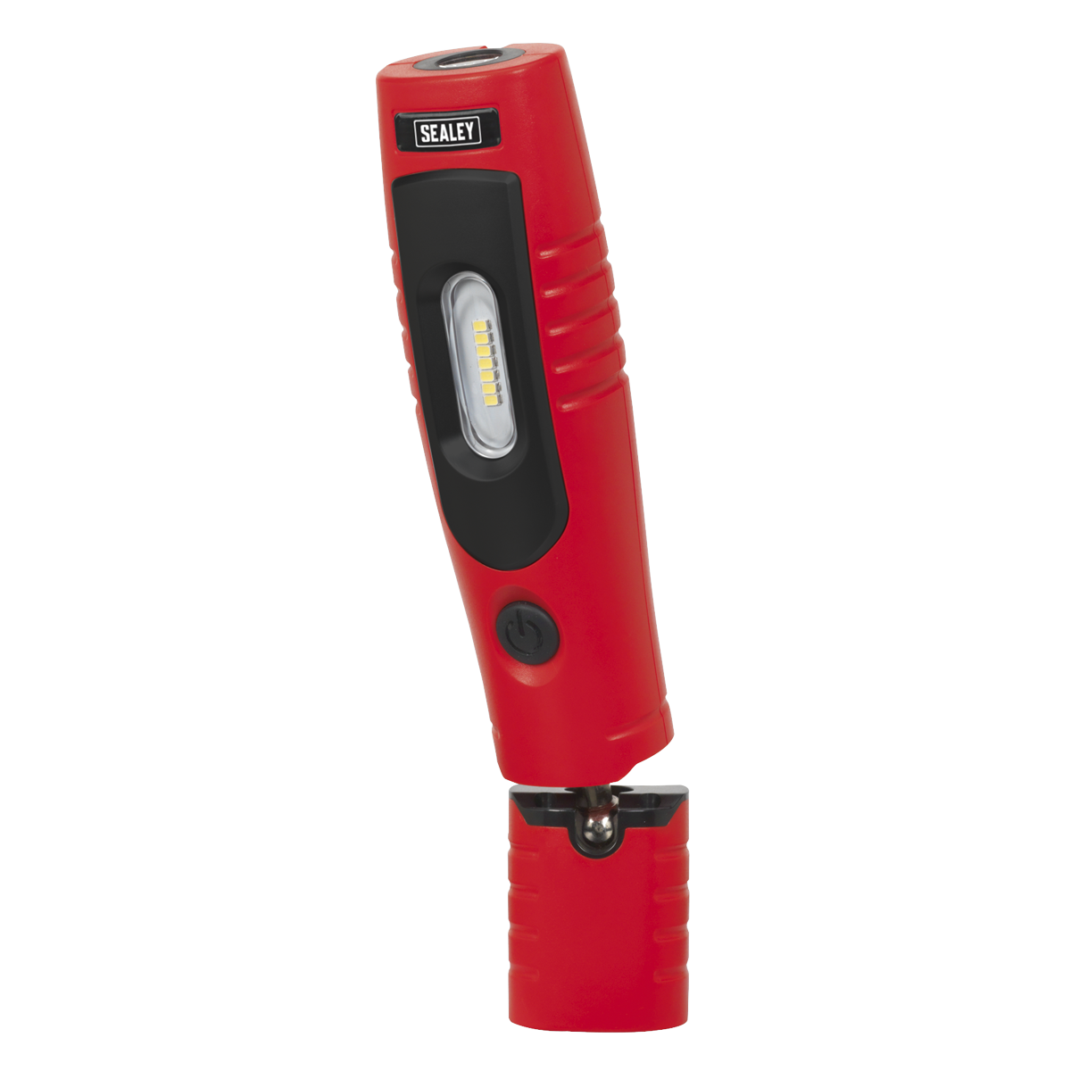Sealey LED3602R Rechargeable 360° Inspection Light 4W & 3W SMD LED - Red