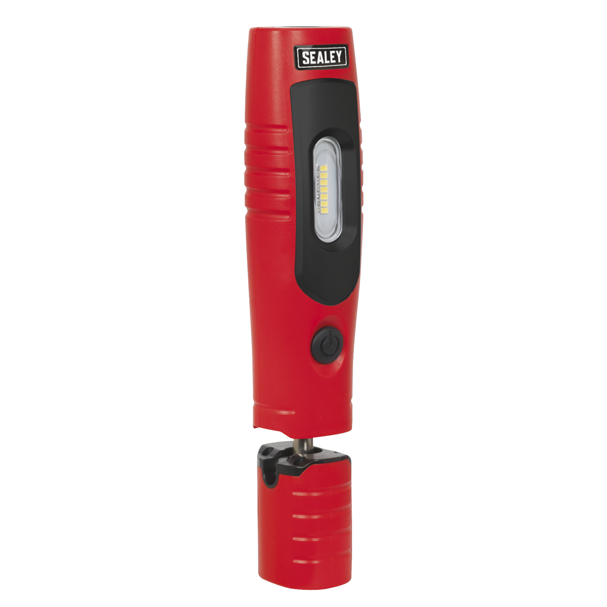 Sealey LED3602R Rechargeable 360° Inspection Light 4W & 3W SMD LED - Red