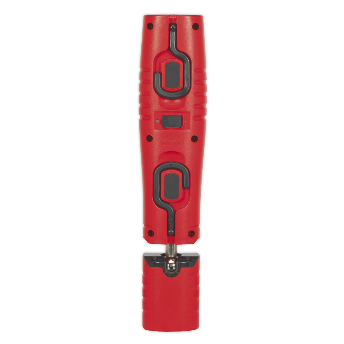 Sealey LED3602R Rechargeable 360° Inspection Light 4W & 3W SMD LED - Red