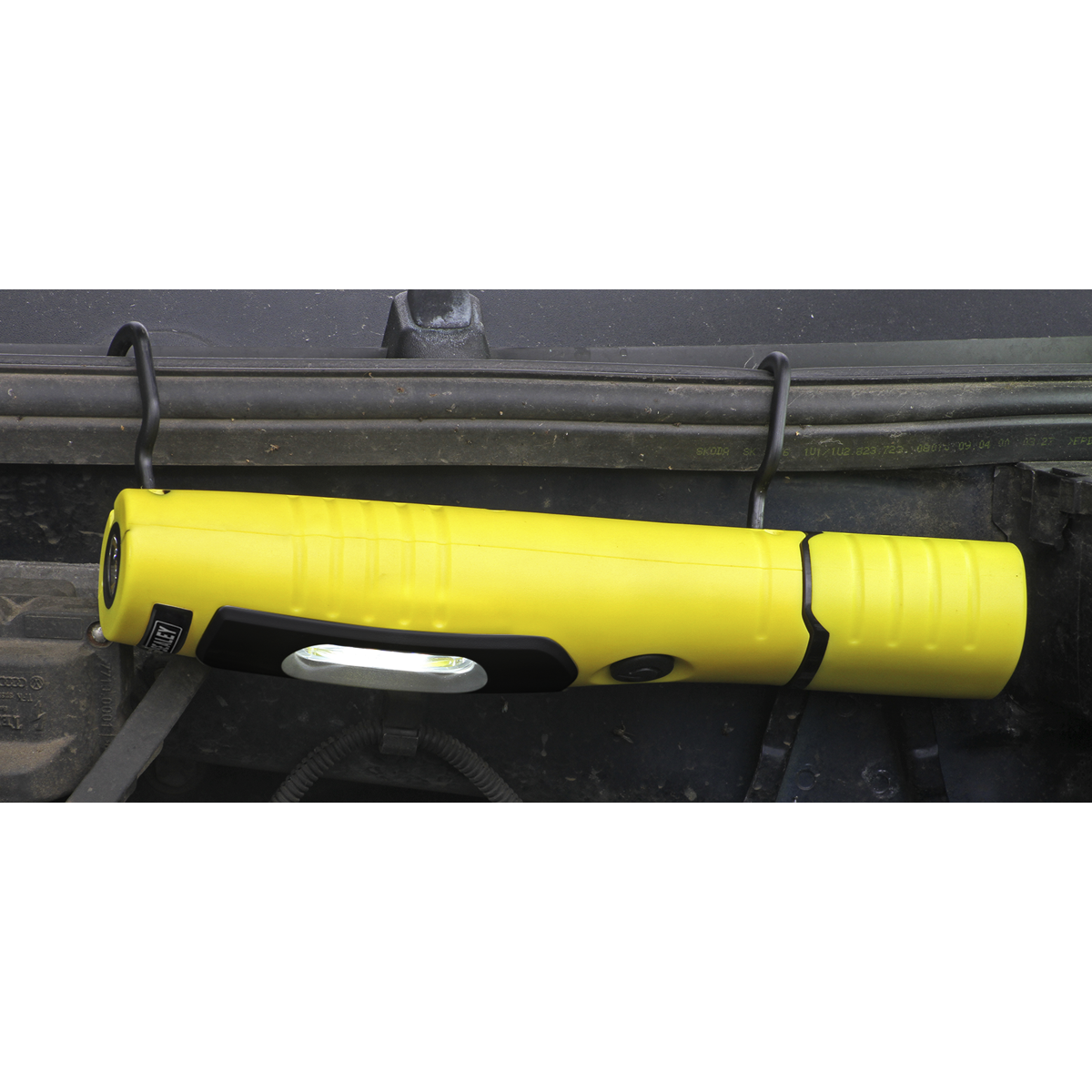 Sealey LED3602Y Rechargeable 360° Inspection Light 4W & 3W SMD LED - Yellow