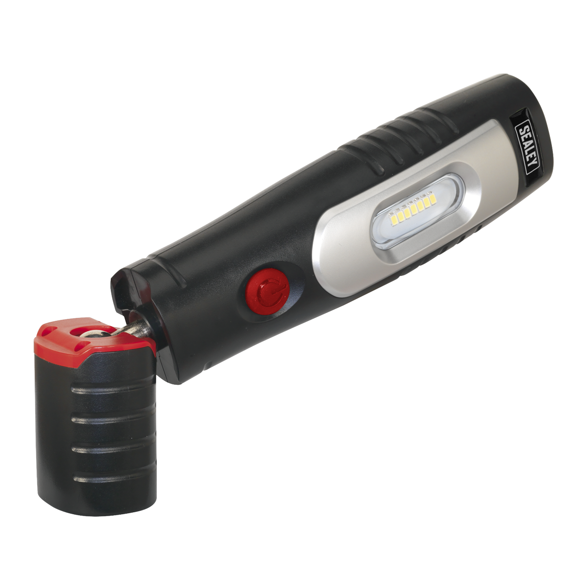 Sealey LED3602 Rechargeable 360° Inspection Light 4W & 3W SMD LED - Black